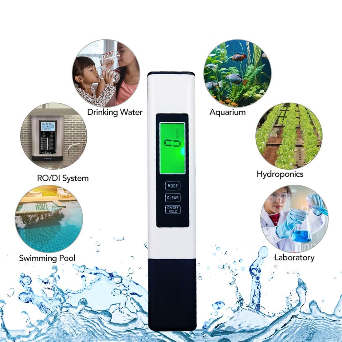 4-in-1 TDS Meter Digital Water Tester for Drinking Water