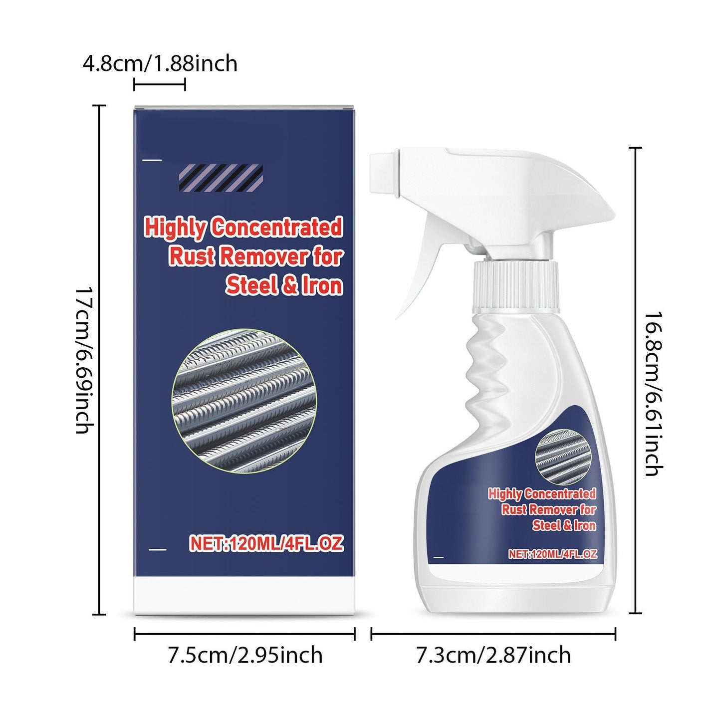 🏆Last Day Sale -50% OFF⚡Highly Concentrated Rust Remover for Steel & Iron – Deep-Acting, Effortless, and Metal-Safe