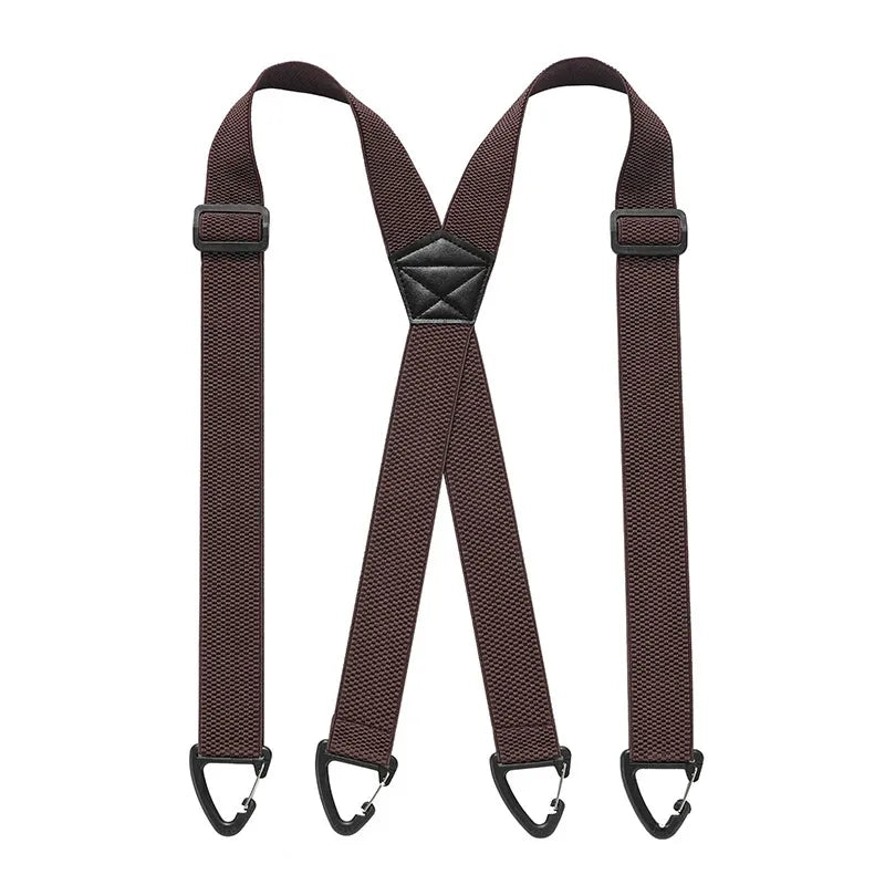⏰Men's X-Back Suspenders with Hook Clips