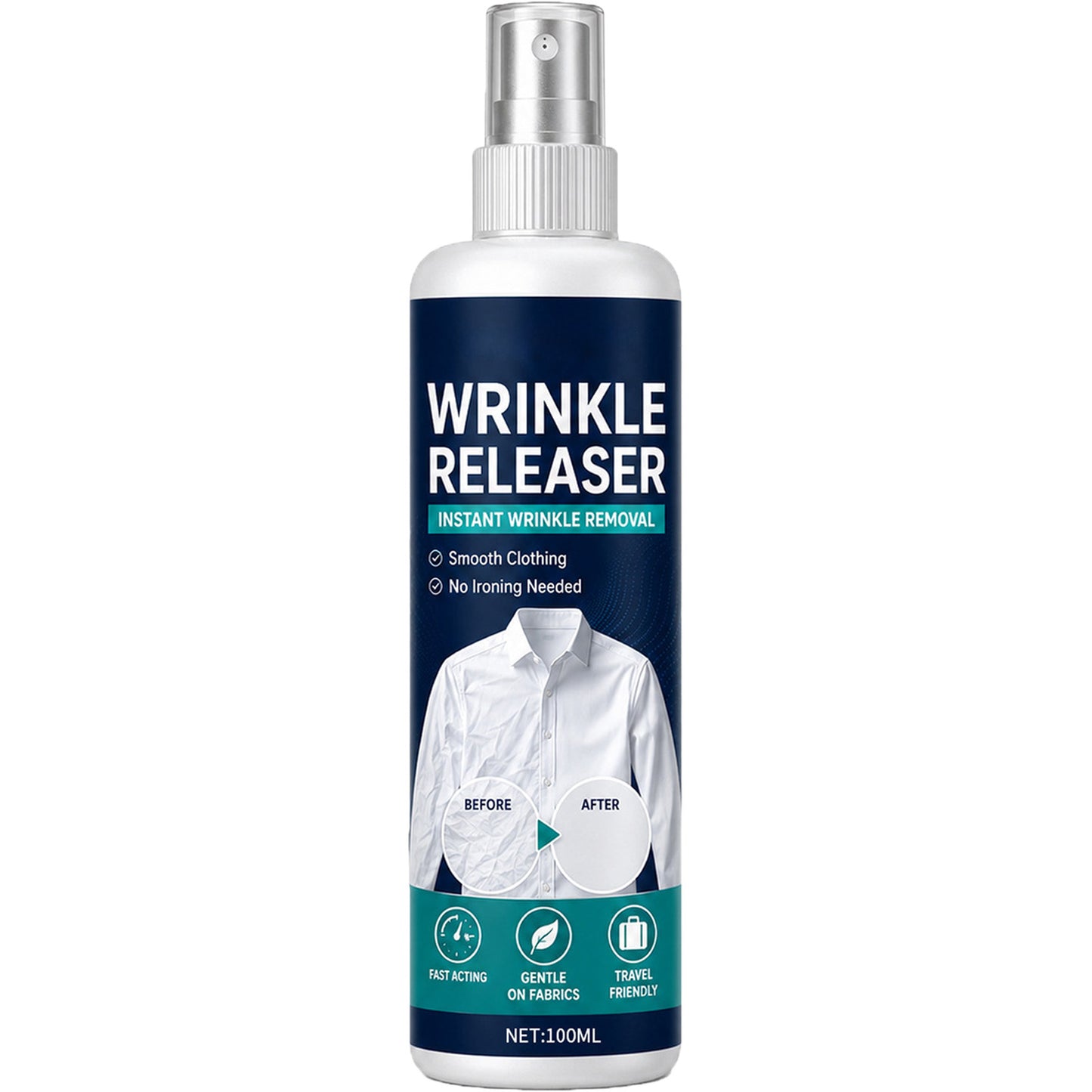 ✨Last Day 49 % OFF👔 Instant wrinkle release – no iron, travel-ready, static-free & fresh.