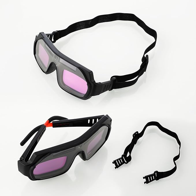 🔥Last Day Discount 49% OFF✨Solar Auto-Darkening Welding Goggles – Eye Protection with Smart Light Control🛡️