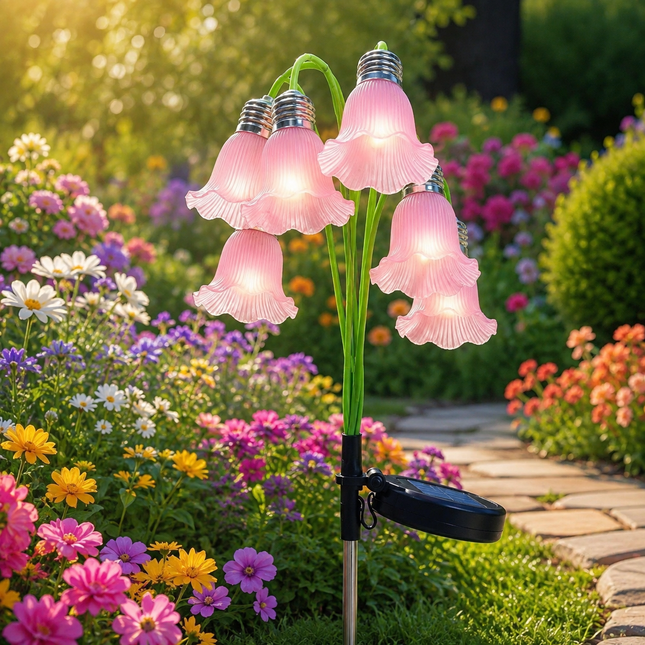 🔥 LAST DAY 49% OFF🔥Solar Flower Lights Outdoor Garden Decorations🌸