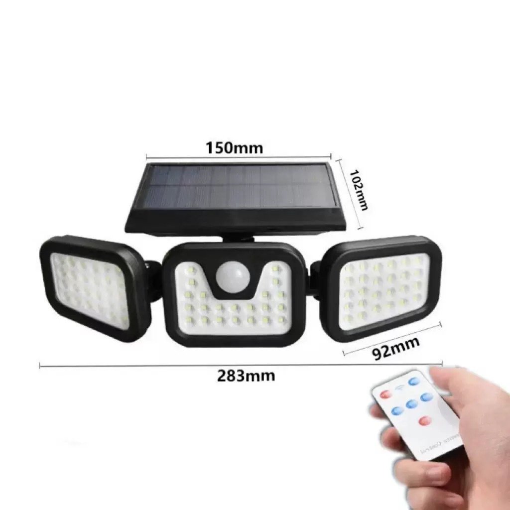 š„š„SALE 49% OFF!!-Tuffenough Solar Outdoor Lights 2500LM 210LED Security Lights