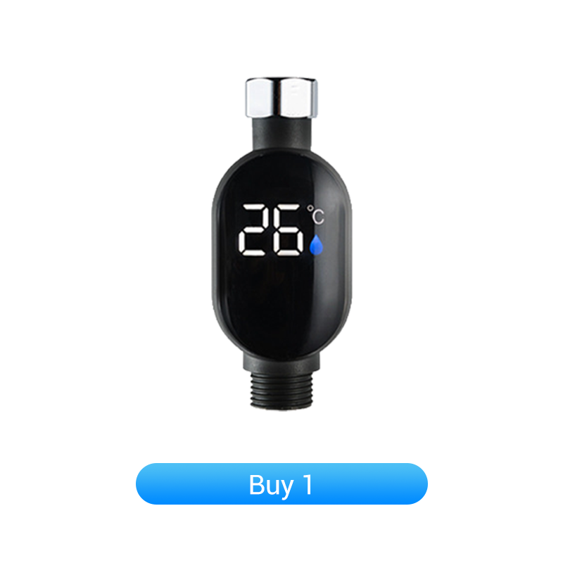 ๐ก๏ธ Shower Thermometer - Instant Digital Display, Waterproof & Easy Install for Safe Bathing ๐ถ๐ฆ