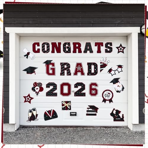 🎓 2026 Grad Car Magnets 🧲 – 30-Piece Set for Celebration Decor (Cars, Fridges & More) 🎁Buy 2 Free Shipping