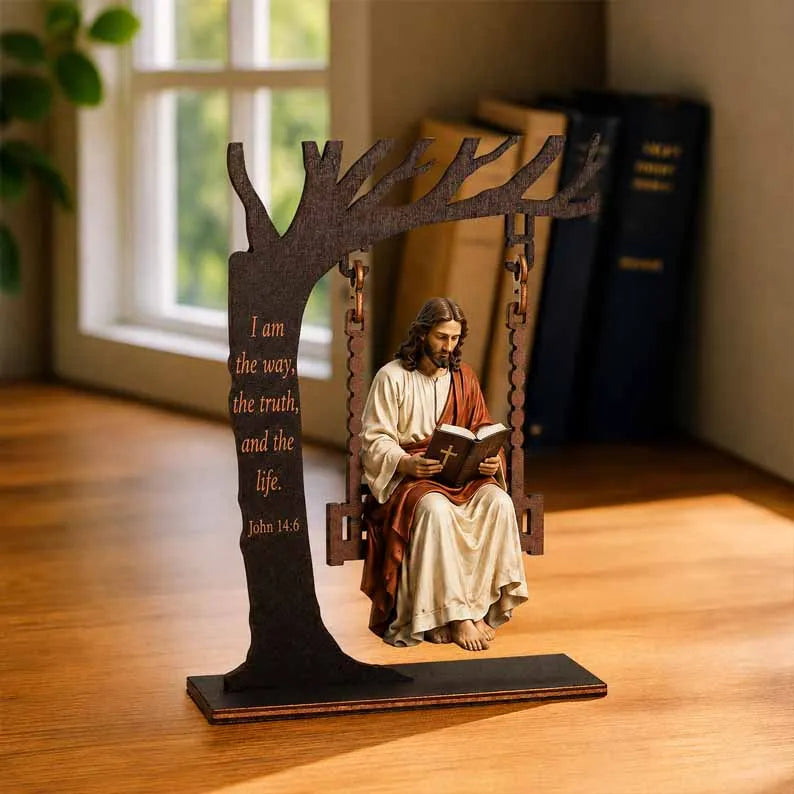 đLast Day 60% OFF - Christian Jesus Swing Ornament