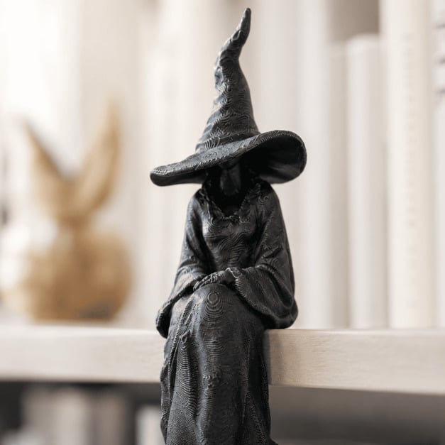🔥Last Day 50% OFF 🧙♀️Mysterious Perched Bookshelf Figurine