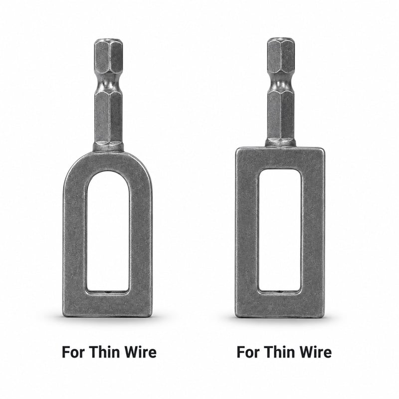 🧰Steel Wire Twisting Tool for Drill- Fast Tightening & Auto Trimming Wire Twist Attachment