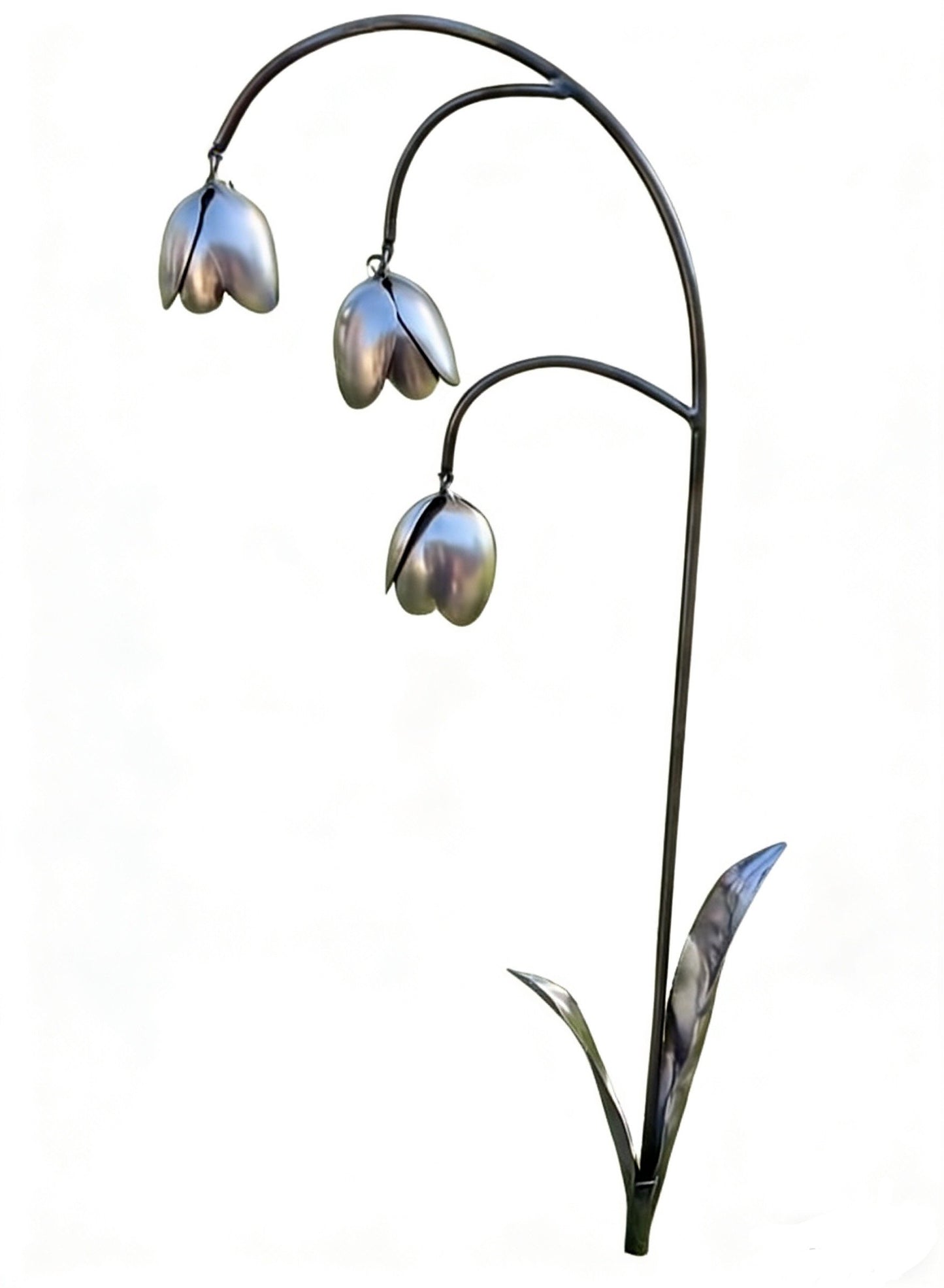 🔥LAST DAY 50% OFF - 💐Metal Lily of the Valley - Garden Decoration, Scrap Metal Art🖤