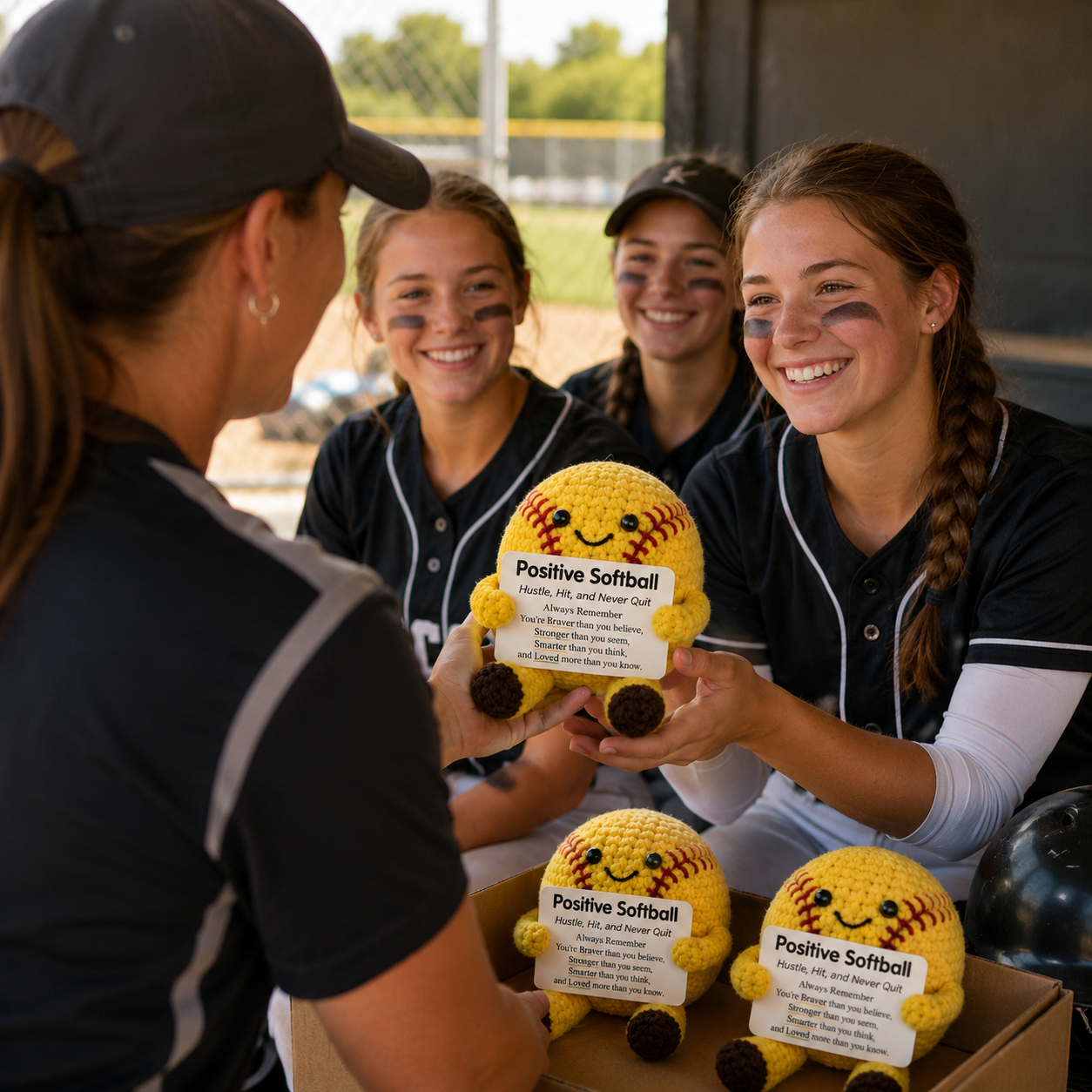 A Tiny Softball Buddy That Reminds Her She’s Stronger Than She Thinks
