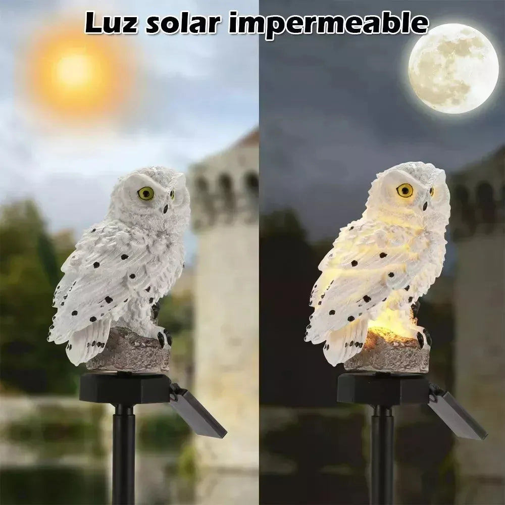 Owl-shaped decorative lamp (2 units)