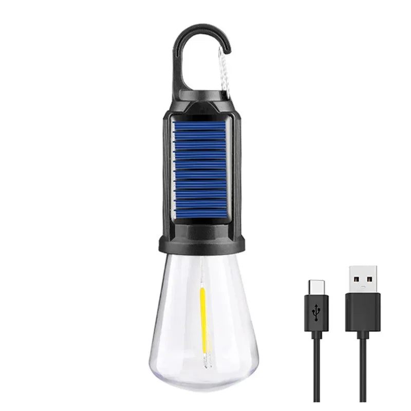 🔥Solar-powered tent bulb portable LED camping light