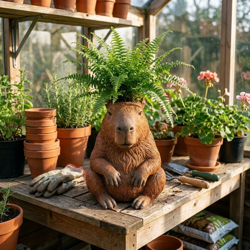 👀 The Featured animal flower pots