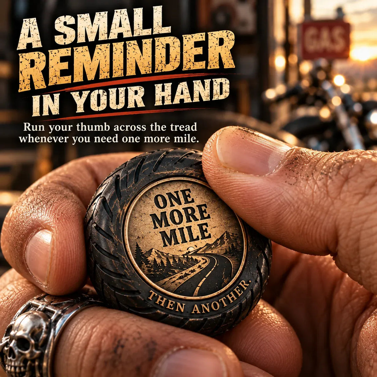 🔥Buy 3 Get 1 Free - 🏍️One More Mile™ Pocket Hug for Riders