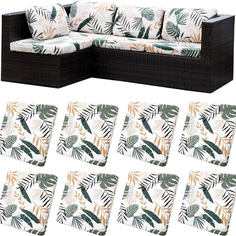 🛋️ Outdoor Patio Sofa Cushion Covers 🔥