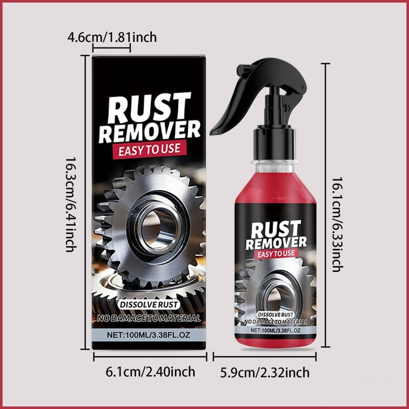 🏆Last Day Sale -50% OFF⚡ - Nano Metal Rust Remover Polishing Spray For Tools, Cars, Bikes, Grills, Bolts, Firearms & More