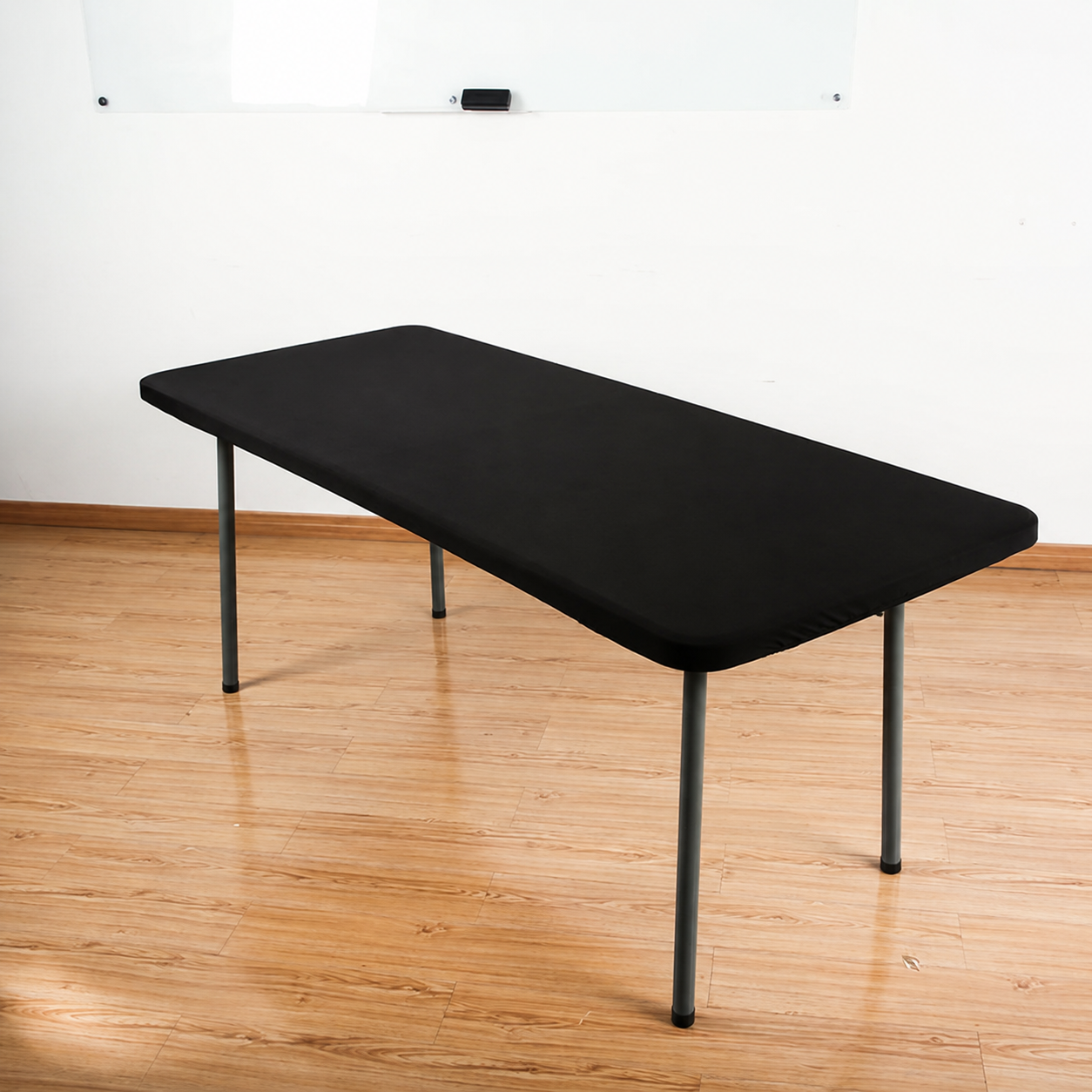 🌸 LIMITED TIME 60% OFF! ✨Pack Stretch Fabric Table Top Cap Cover, fits 4ft/6ft/8ft Tables