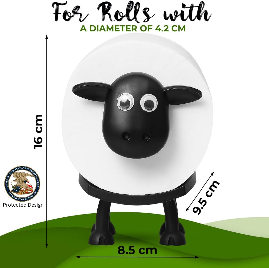 🎁 LAST DAY 59% OFF🔥 Sheep Toilet Roll Holder(3pcs)