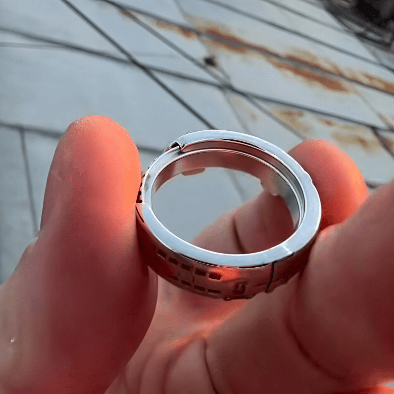 đĽLAST DAY 50% OFF - đâ¨Spinning Subway Train Ring