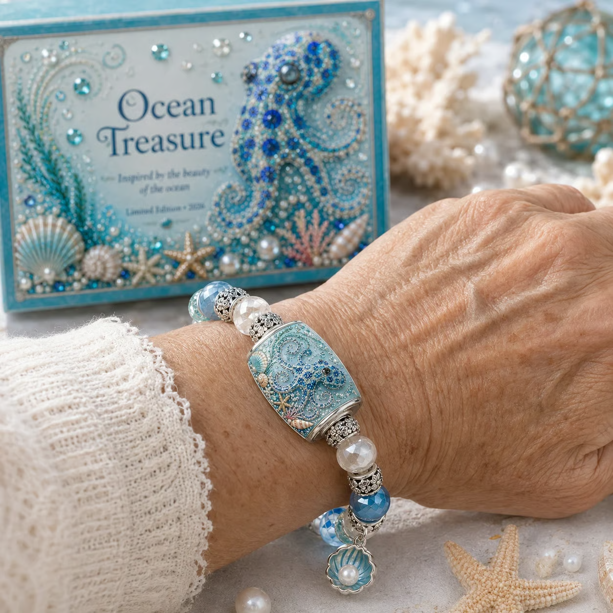 đLast Day Promo: 49% OFF - đOcean Theme Charm Bracelet Collection - Inspired by the Beauty of the Sea