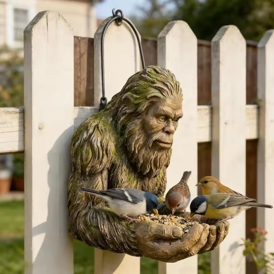 🦶 LAST DAY 50% off✨Bigfoot Bird Feeder – Bring Big Fun to Your Backyard Wildlife