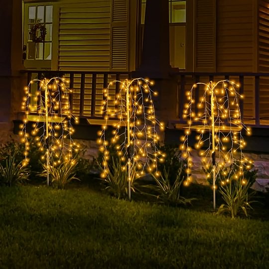 ⏳Limited-time Sale: ONLY £19.99!! ✨LuminaGlow Solar Firework Garden Lights – Waterproof Starburst Stake Lamps for Paths, Patios & Parties 🌟🌧️✨ (Multi-Colour)