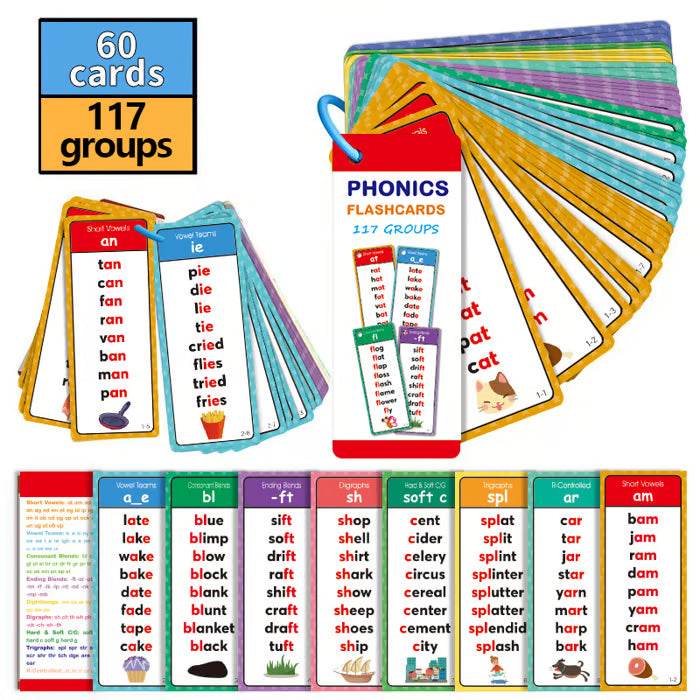 English word matching knowledge cards