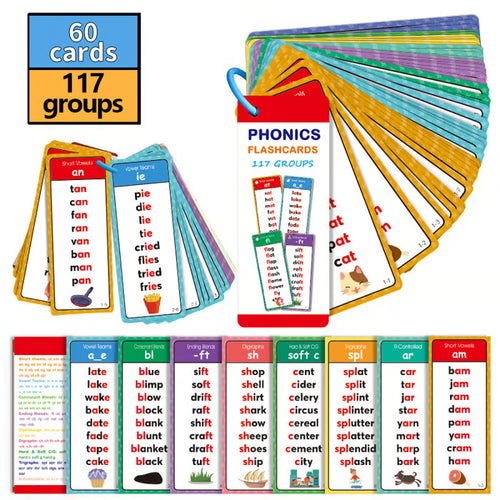 English word matching knowledge cards
