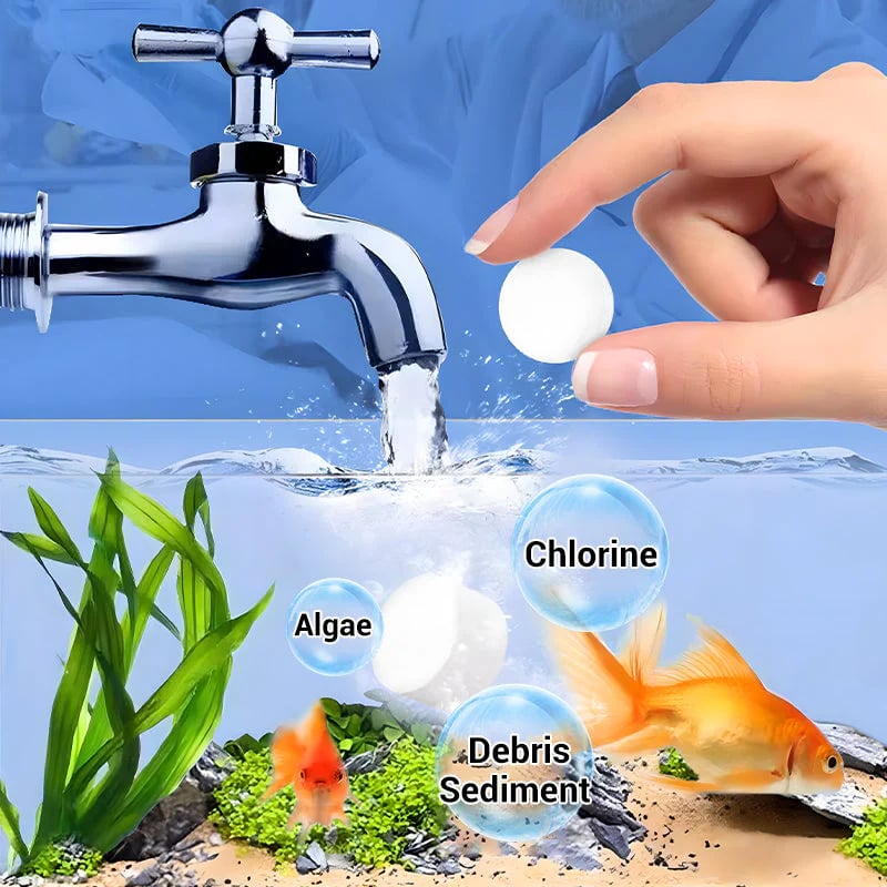 🔥Hot Sale🎁Powerful Aquarium Water Purification Tablet