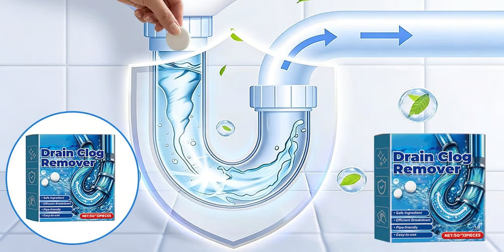 🔥LAST DAY 50% OFF -Quick-Dissolving Drain Clog Remover