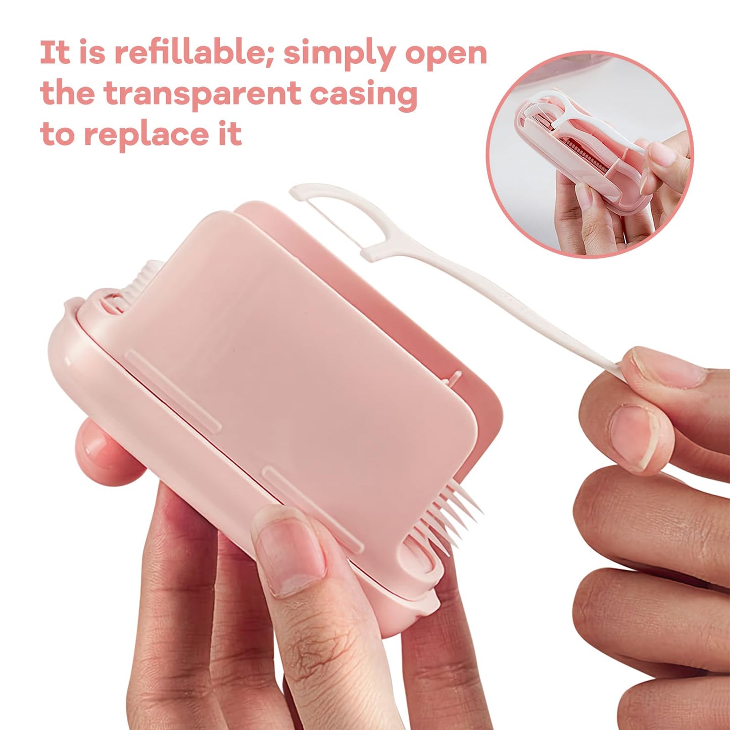 Automatic Pop-Up Dental Floss Dispenser