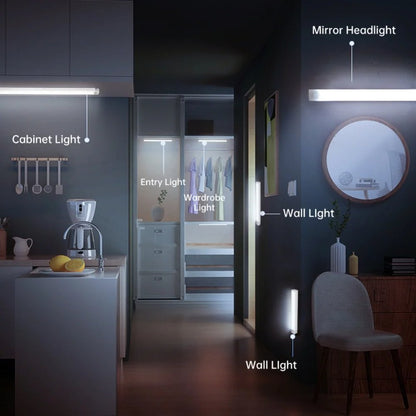 🔥 SALE 30% OFF - 💡 Punch-free Smart Sensor Magnetic Rechargeable LED Lights