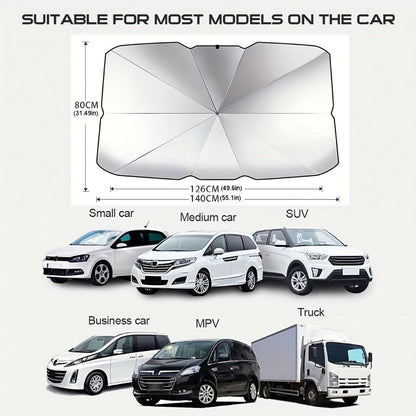 🔥SUMMER HOT SALE-🚗Universal Portable Car Windshield Sunshade