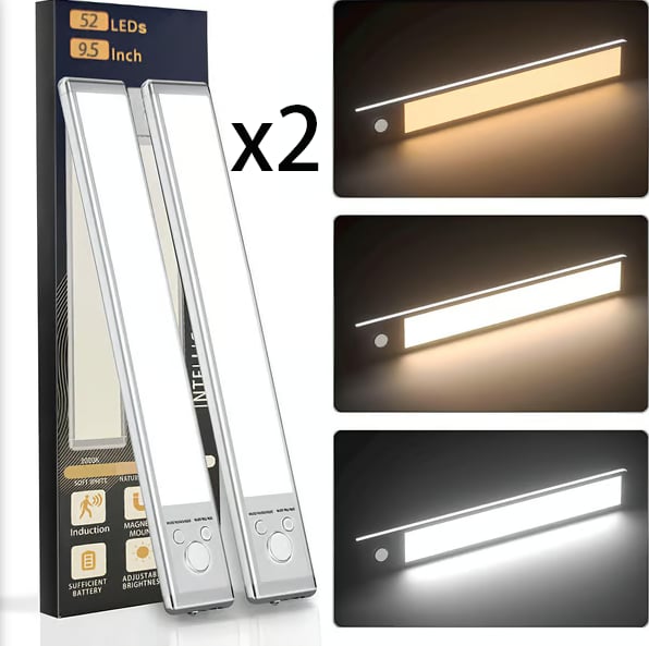 🔥Punch-free Smart Sensor Magnetic Rechargeable LED Lights