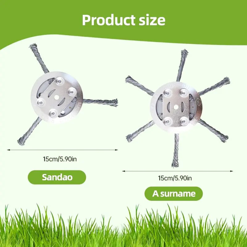 🔧Universal Steel Wire Trimmer Head Replacement