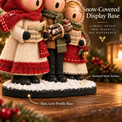 🔥LAST DAY 50% OFF - Vintage Christmas Carolers Figurine – Cozy Farmhouse Holiday Tabletop Decor