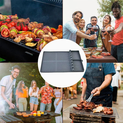 🔥 Silicone BBQ Side Shelf Mat — Keep Tools Clean & Close