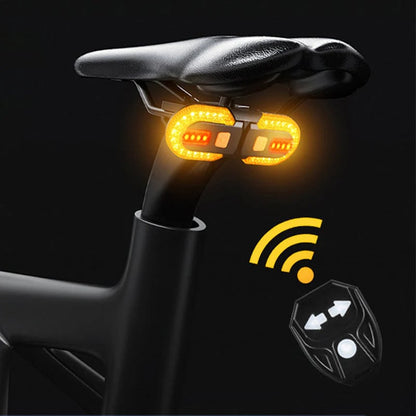 💎 Bicycle Wireless Remote Control Tail Light – 38 LEDs, 5 Modes & 5-Hour Battery for Safe, Hands-Free Turning 🚴‍♂️🔴