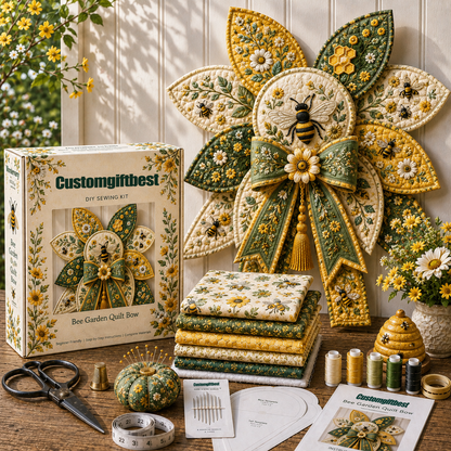 Garden Quilt Bow DIY Sewing Kit