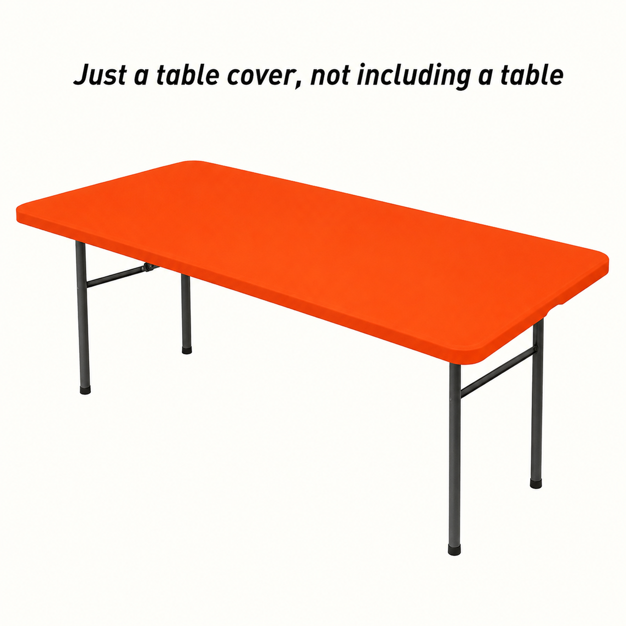 🌸 LIMITED TIME 60% OFF! ✨Pack Stretch Fabric Table Top Cap Cover, fits 4ft/6ft/8ft Tables