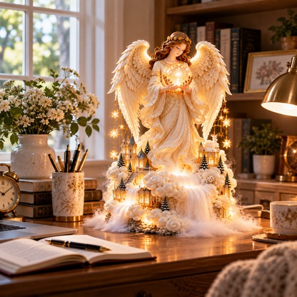 🔥 LAST DAY 49% OFF 👼✨ Angel of Heaven™ | Guardian Angel Mist Night Light  💛