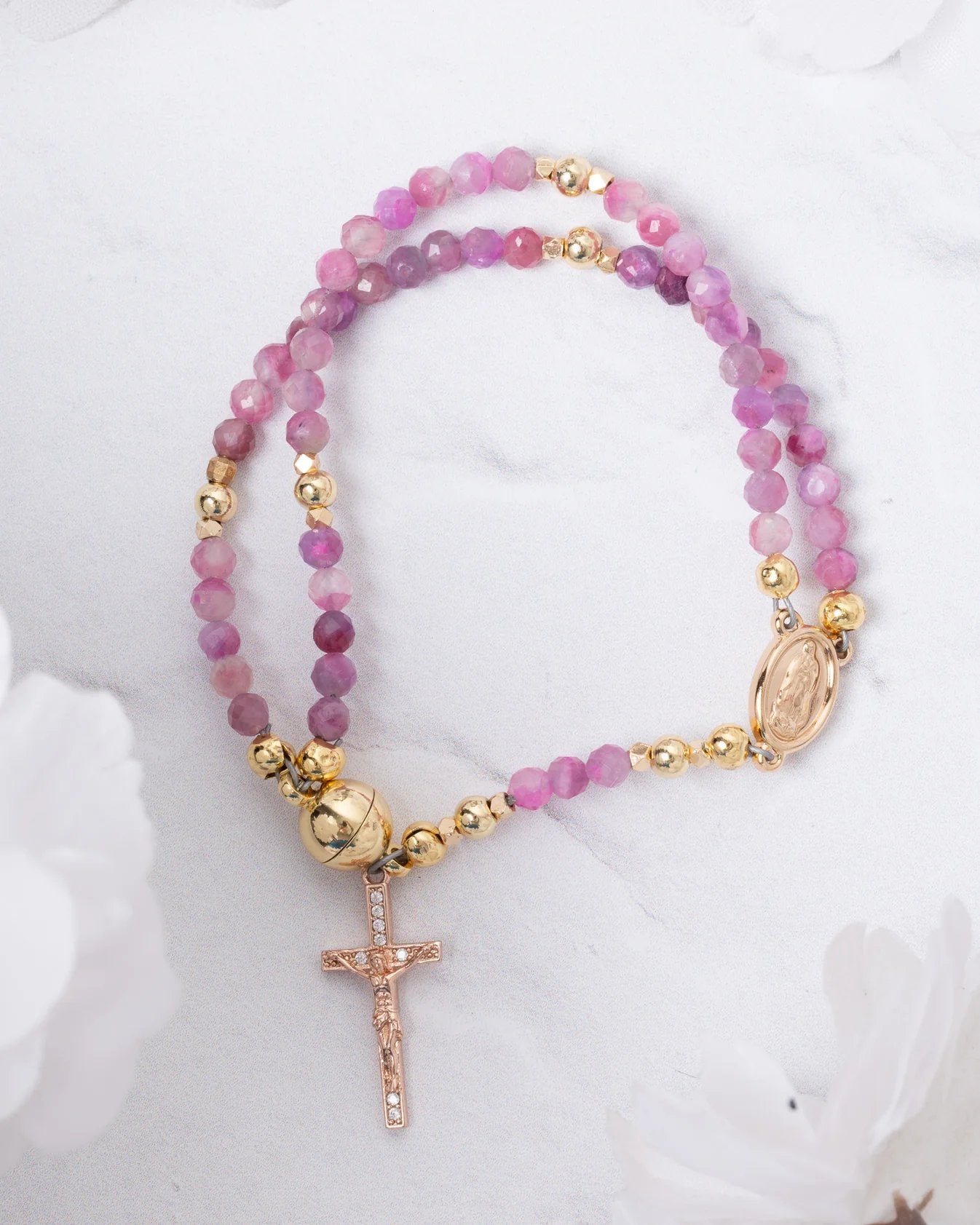 🎁Last Day 70% OFF 🔥🙏Handcrafted rosary bracelets📿