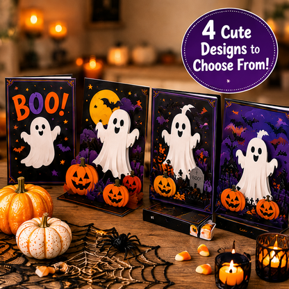 👻 Halloween 3D Pop-Up Greeting Card – A Spooky Surprise for Someone Special 🎃