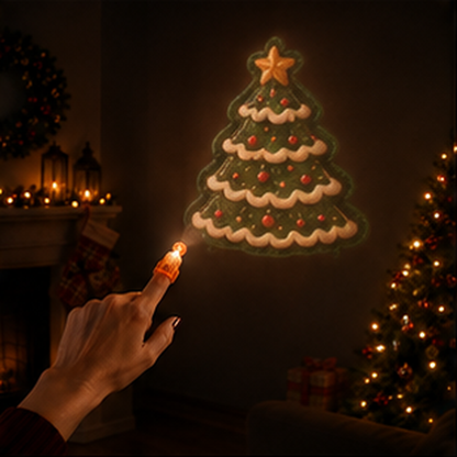 Christmas Finger Projector Lights – Mini Pattern Projector