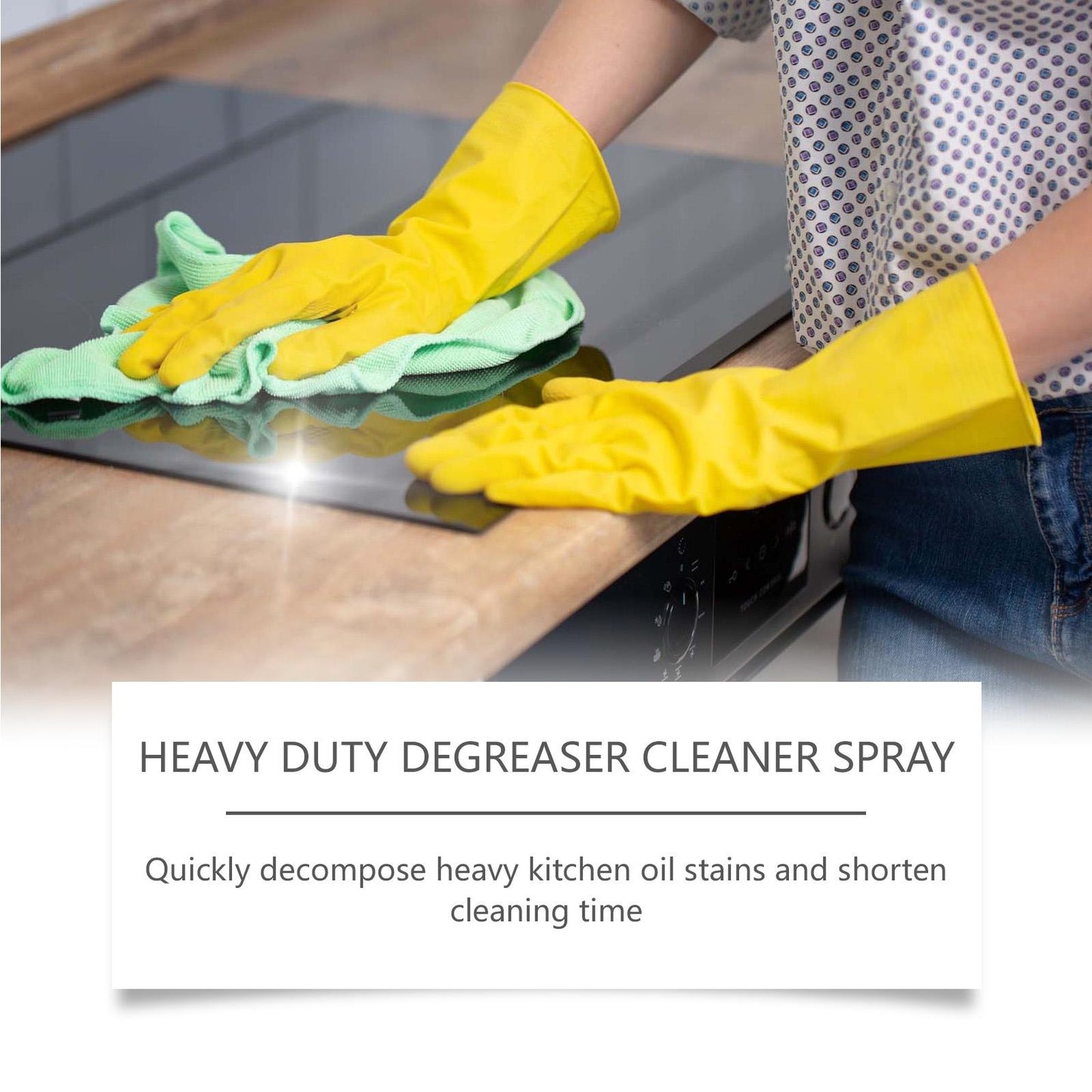 🧽50% OFF ✨Powerful Oil Removal Cleaning Spray Kitchen Heavy Oil Busters!