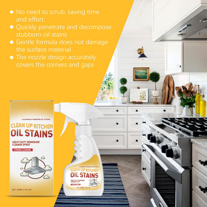 🧽50% OFF ✨Powerful Oil Removal Cleaning Spray Kitchen Heavy Oil Busters!