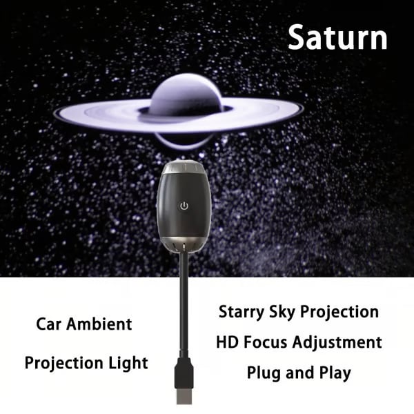 🔥Last Day 49% OFF💥Car USB Star Projector Light🌌