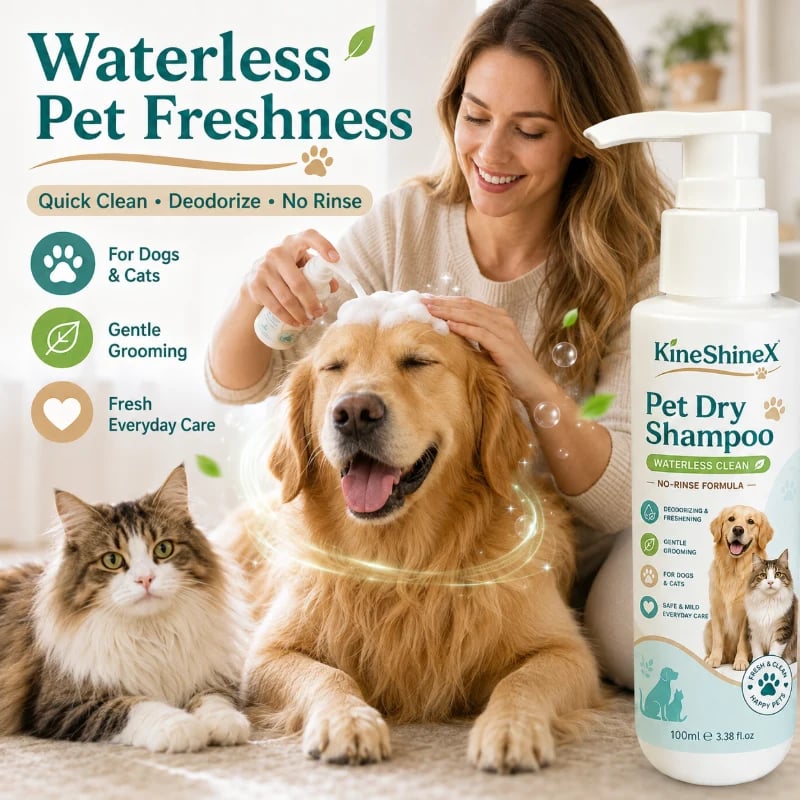 🔥HOT SALE🔥Rinse-Free Pet Shampoo Mousse