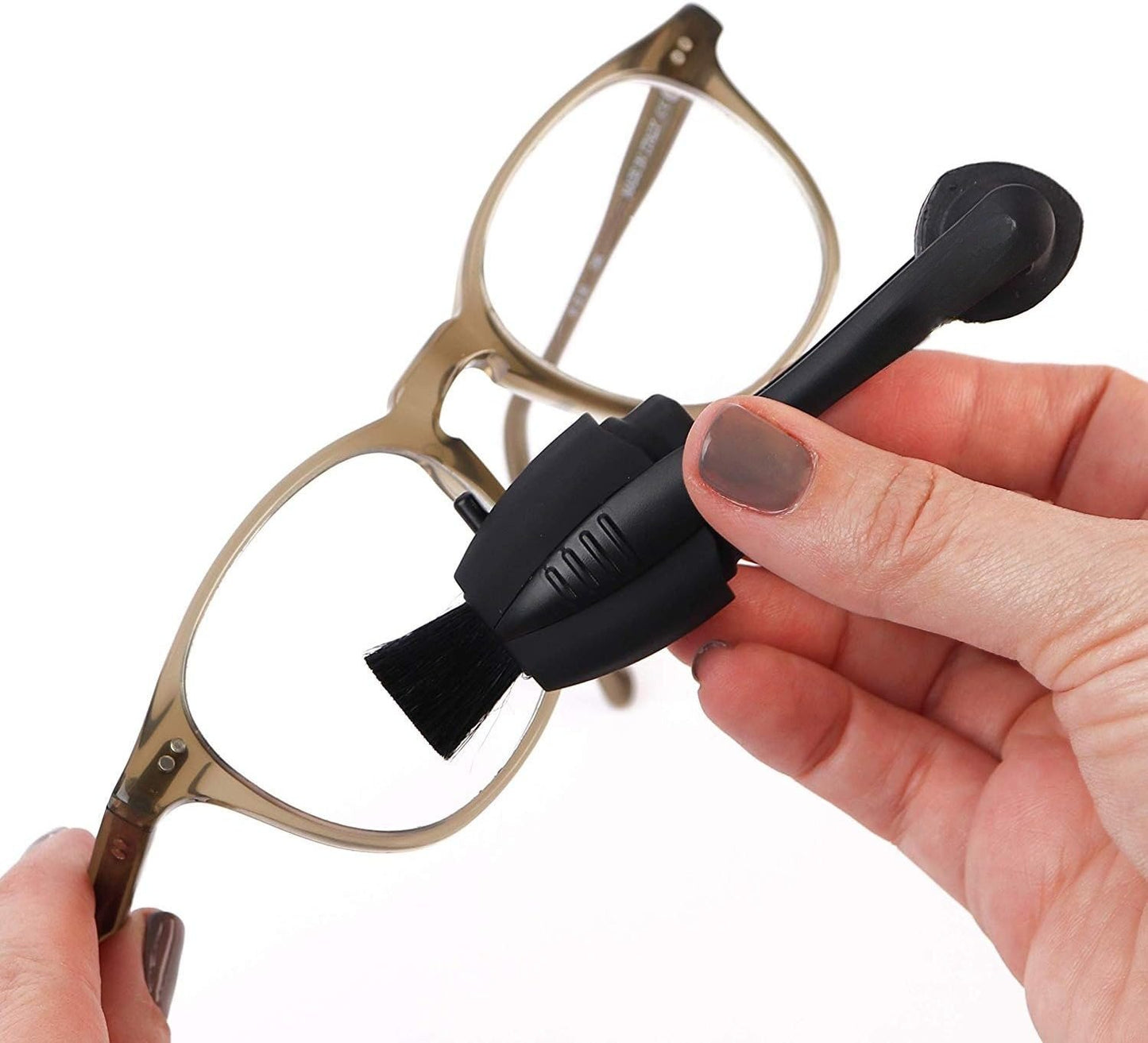 👓 Eyeglasses Cleaning Brush ✨ – Gentle, Portable & Scratch-Free Lens Cleaner 🧼