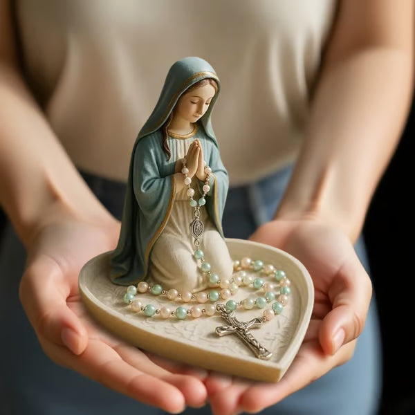 🎁Last Day 49% OFF🔥Handcrafted Virgin Mary Rosary Holder